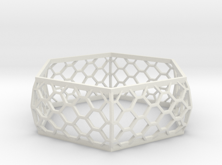 Hexagon Bracelet 3d printed