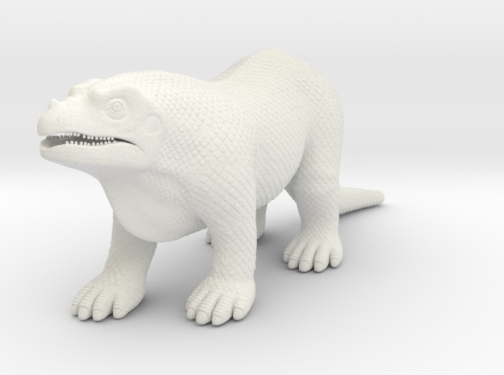 Iguanodon retro 1/72 3d printed 