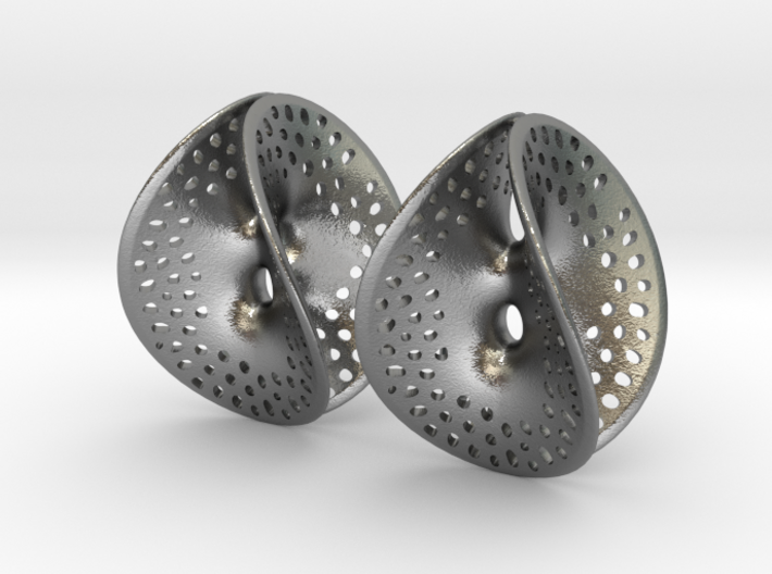 Small Perforated Chen-Gackstatter Thayer Earring 3d printed