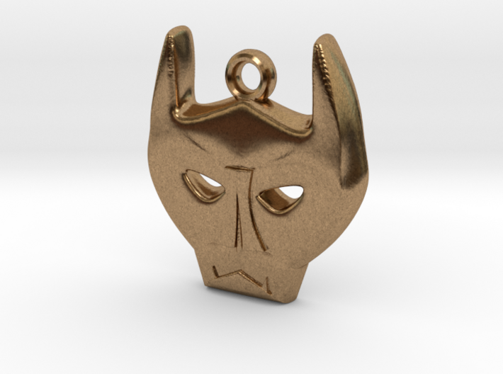 Bat Mask Charm 3d printed