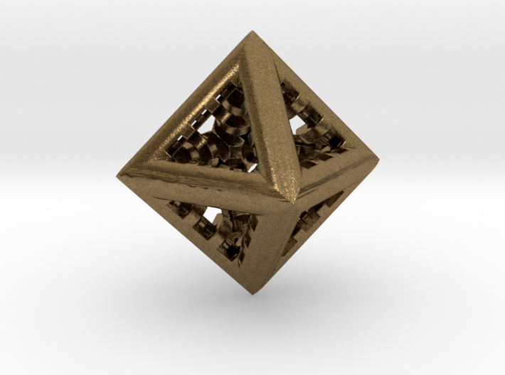 Triangle Fractal DL3 3d printed