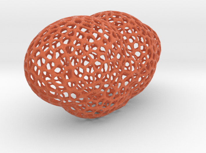 Terracotta Pod mesh 3d printed 