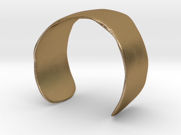 Molded Cuff (48mm Inner Radius) 3d printed