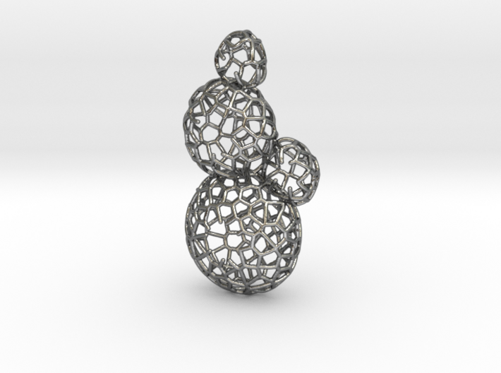 Star Coral Earring 3d printed