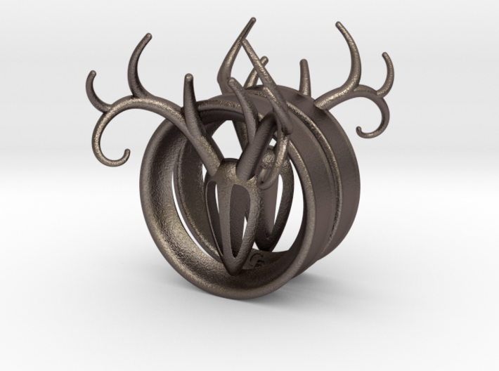 1 &amp; 15/16 inch Antler Tunnels 3d printed