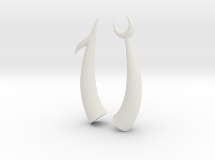 Scorpion Horns 3d printed