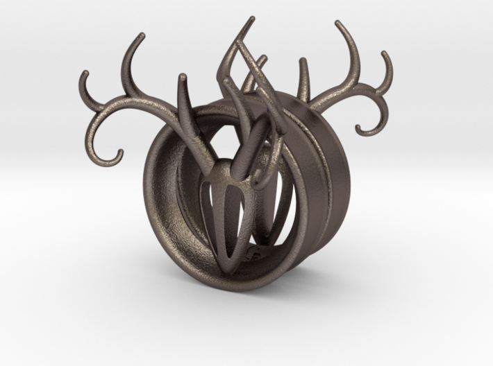 1 &amp; 13/16 inch Antler Tunnels 3d printed