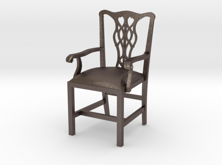 Cambridge Councill Arm Chair 3&quot; tall 3d printed