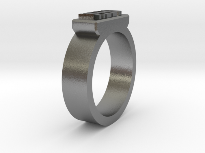 Geek Ring Size 11 3d printed