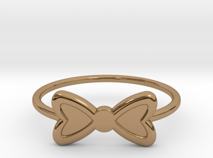 Knuckle Bow Ring, 15mm diameter by CURIO 3d printed