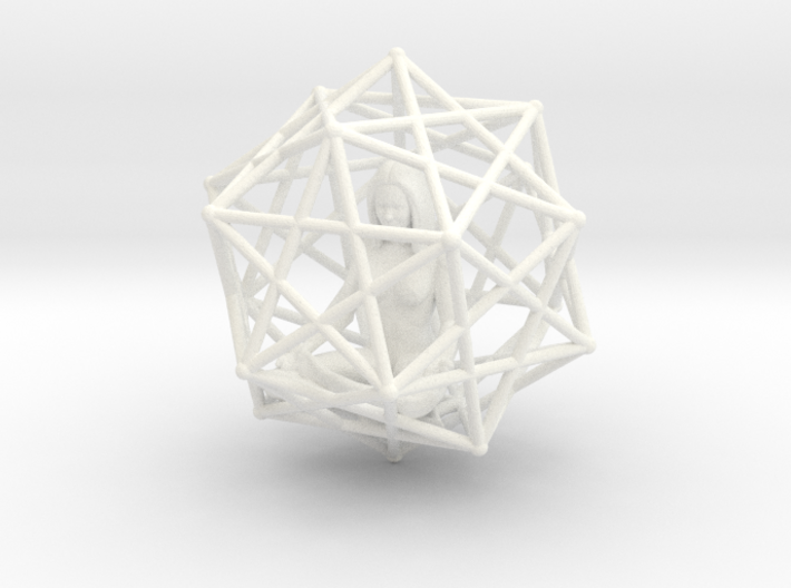 Merkabah Starship Meditation 40mm Dodecahedral 3d printed