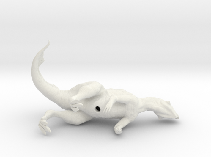 Psittacosaurus (sniffing breeze) 1:12 scale model 3d printed