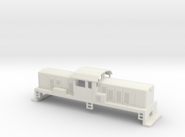 DSC Locomotive, New Zealand, (HO Scale, 1:87) 3d printed