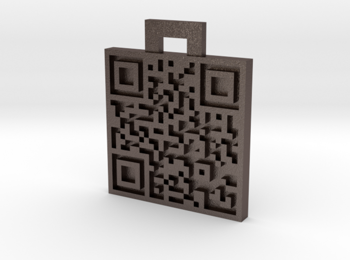 QRCode -- http://www.koelnkamera.de 3d printed