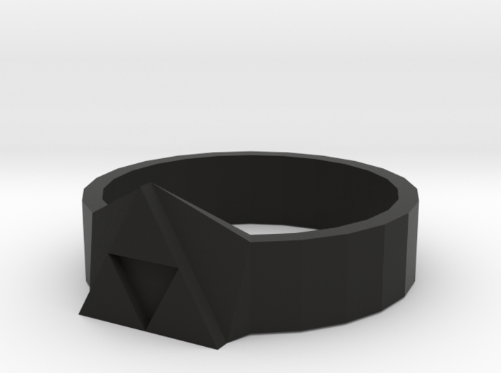 Tri-Force Ring (size 10 Ring) 3d printed