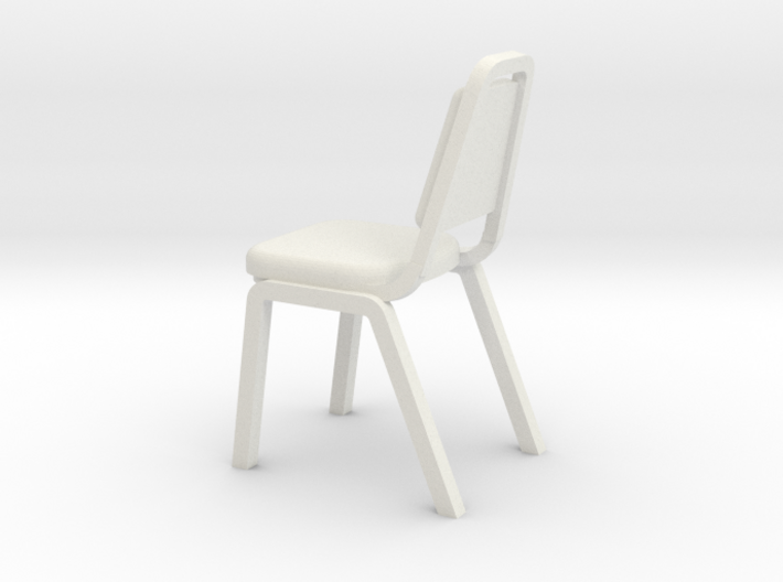 1:24 Pointed Dining Chair (Not Full Size) 3d printed