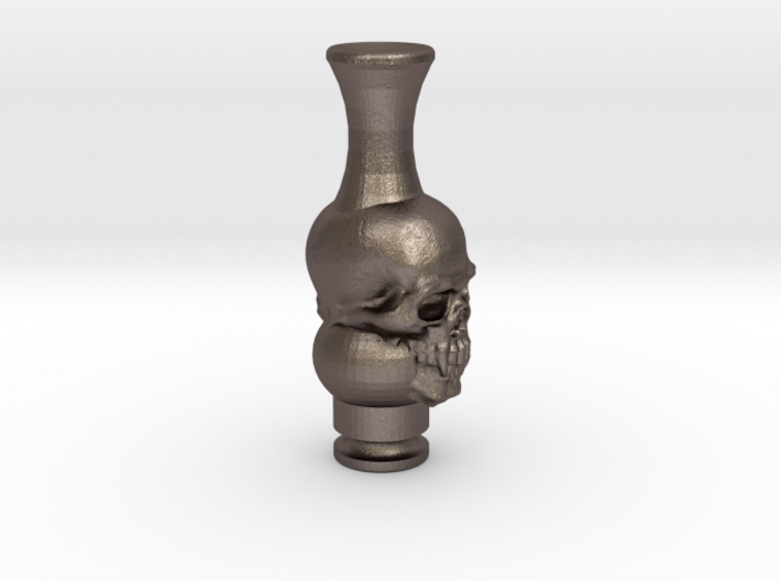 Skull Driptip 3d printed