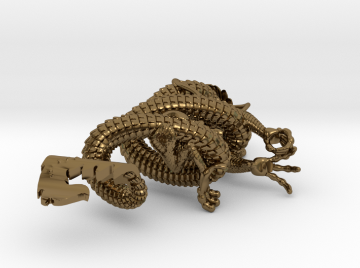 Dragon pendant # 3 3d printed