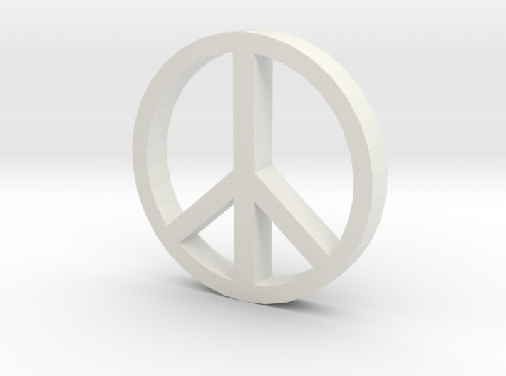 Peace 100 3d printed