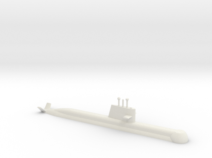 1/700 Collins Class Submarine (Waterline) 3d printed