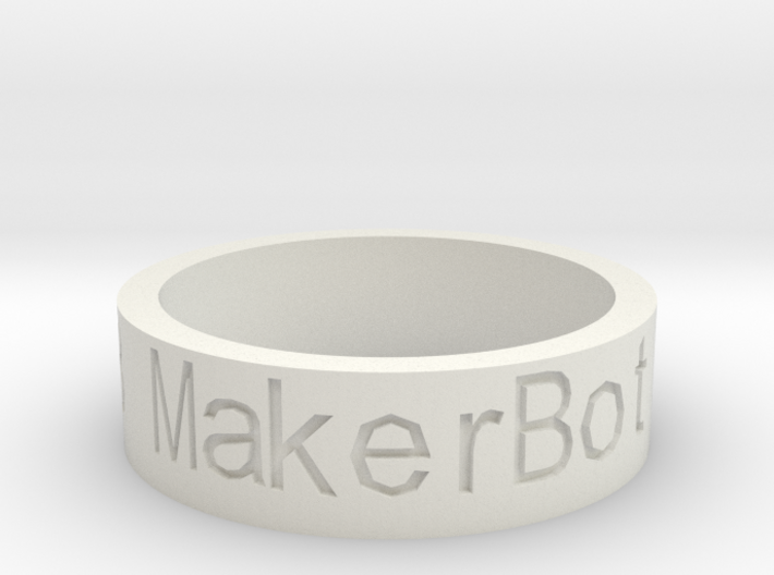 Message Ring Customizer 3d printed