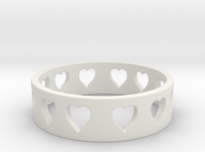 All Hearts Ring Size 7 3d printed