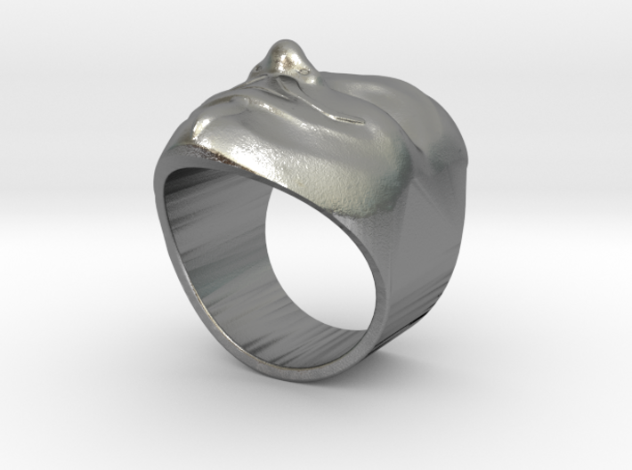 Anonymous ring 18mm 3d printed