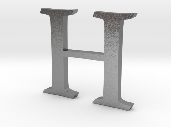 H (letters series) 3d printed