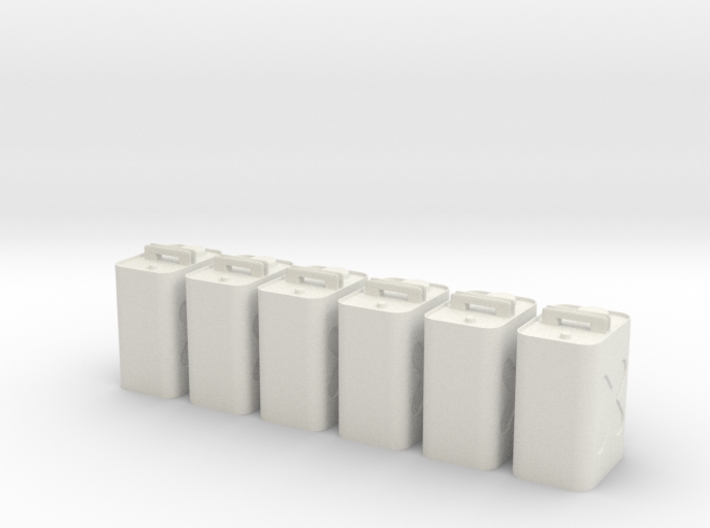 Gas Can 6 Pack 3d printed