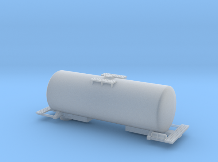 Acid Tank Car - Zscale 3d printed