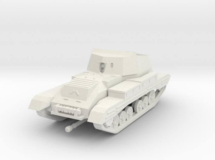 Vehicle- Valentine Tank Archer (1/72) 3d printed