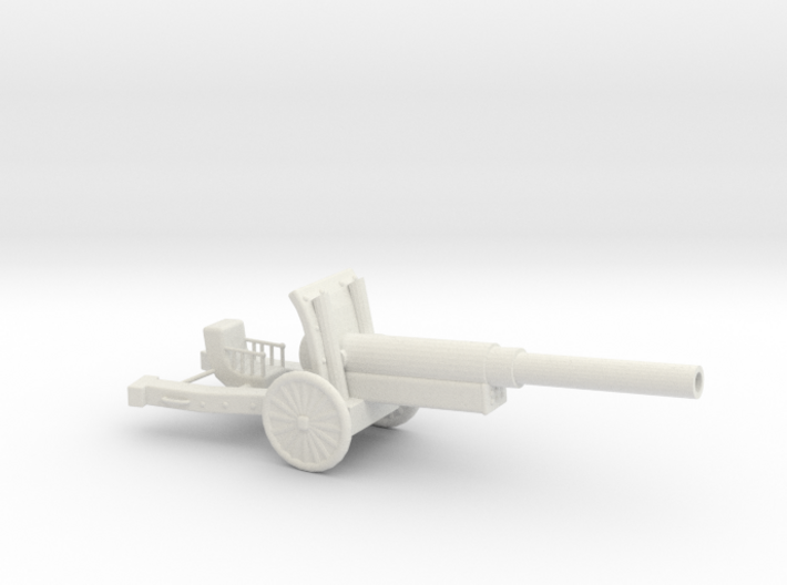 WW2 Cannon (Medium size) 3d printed