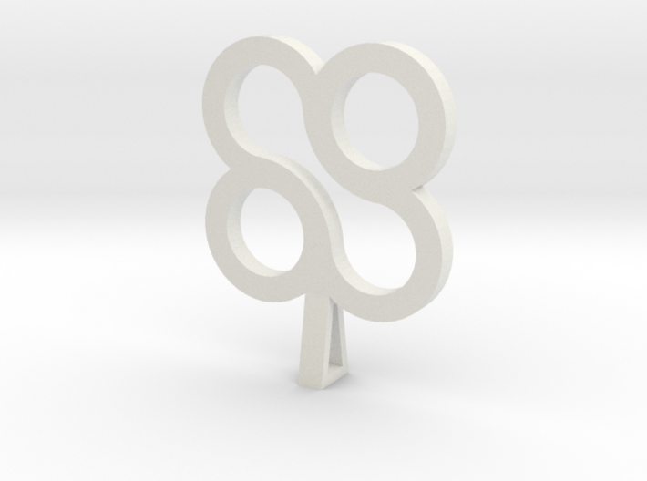 Forever Design Necklace 3d printed