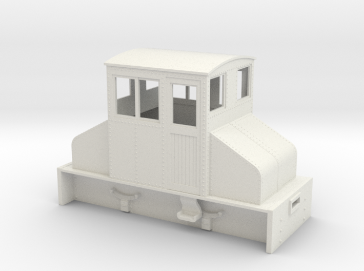 On18 Large Steeplecab loco 3d printed