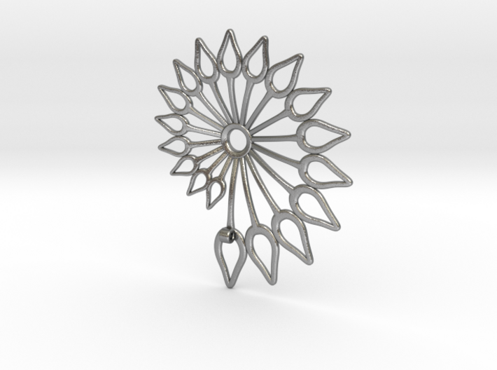 Spiral Flower 3d printed