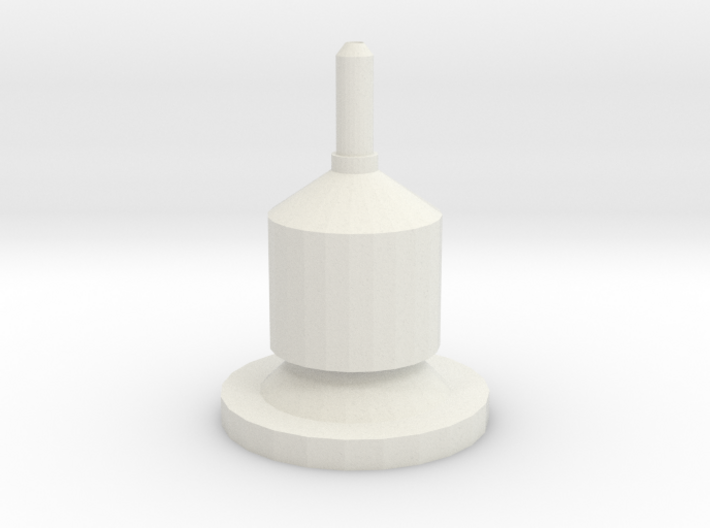 1/10 Scale Wilson 5000 Magnetic CB Antenna Base 3d printed