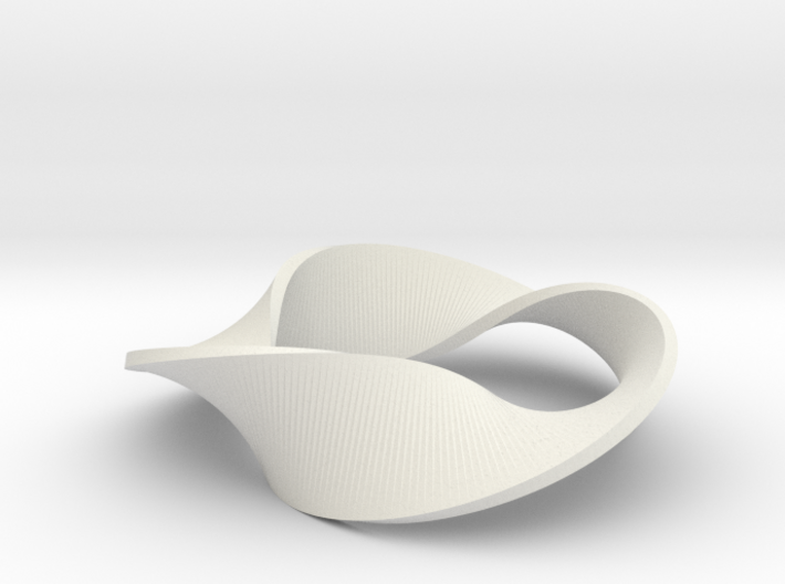 Trefoil Möbius 3d printed