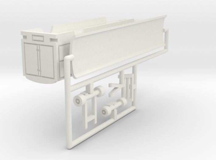 Transport Tonnendachwagen 12 m - 1:220 (z scale) 3d printed