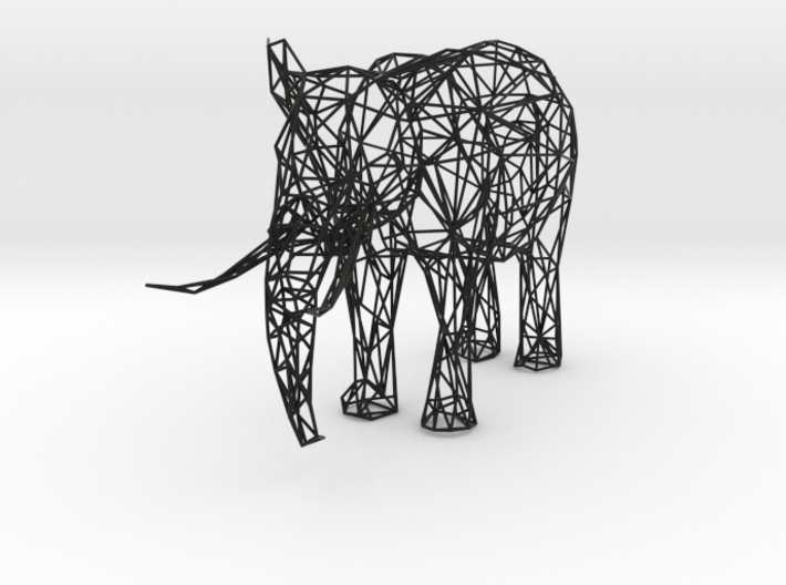 Digital Safari- Elephant (Large) 3d printed