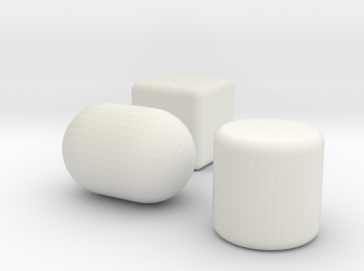 the prims footstools collection 3d printed