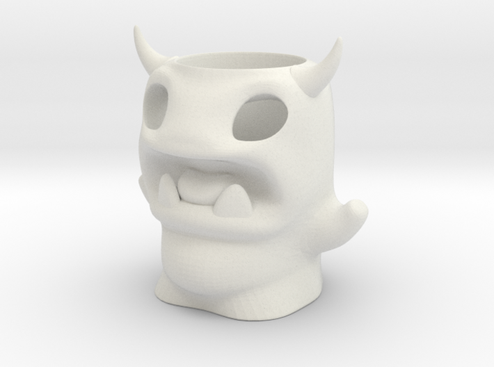 Devil Monster Pencil Pot 3d printed