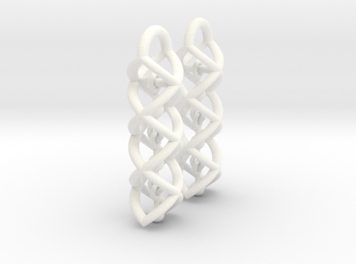 Helix Dangle Earrings V1 3d printed