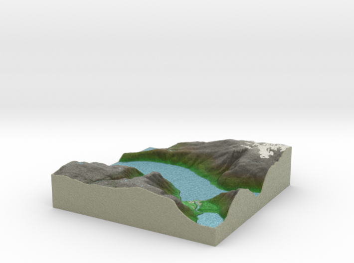 Terrafab generated model Wed Nov 06 2013 02:10:20 3d printed