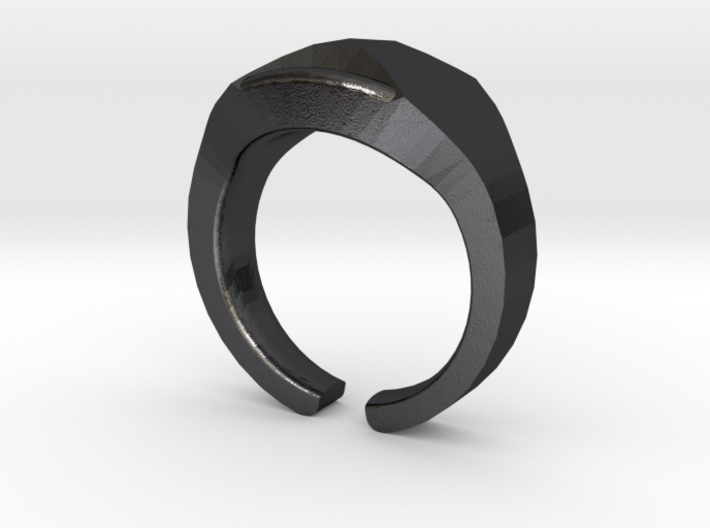 Heavy Ring model 1.1 (size 52: 16.5mm) 3d printed