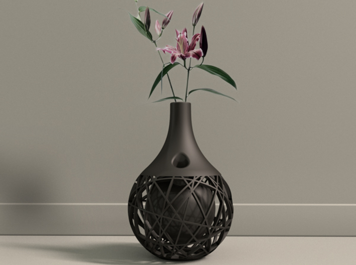 Birds Vase 3d printed