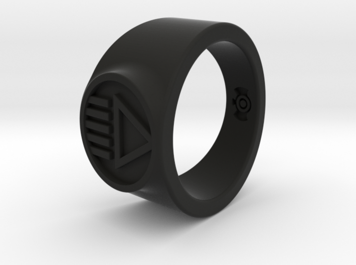 Black Death GL Ver 2 Ring (Sz's 5-15) 3d printed