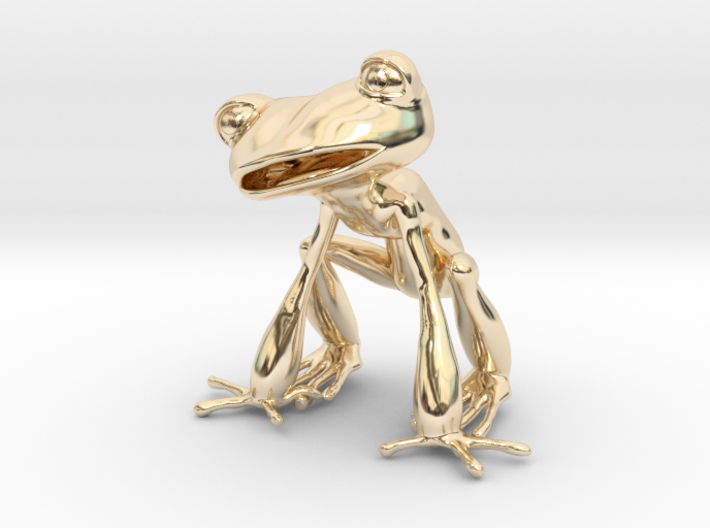 Frog 3,8 cms 3d printed