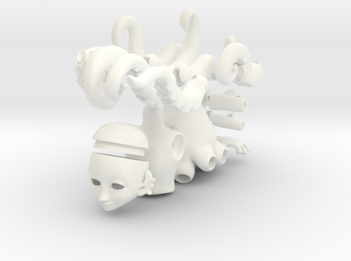 Octoling ball jointed doll 3d printed