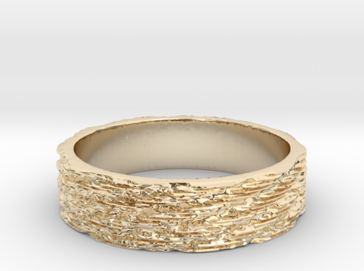 Graphine Ring Ring Size 7 3d printed