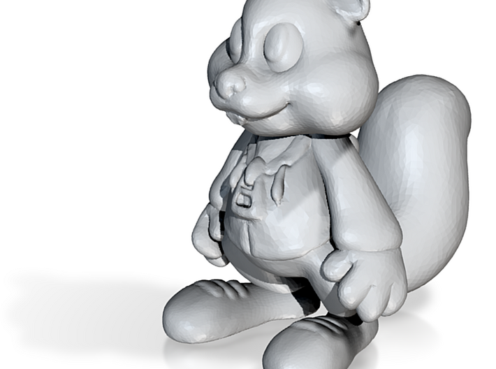 Rare squirrel 3d printed